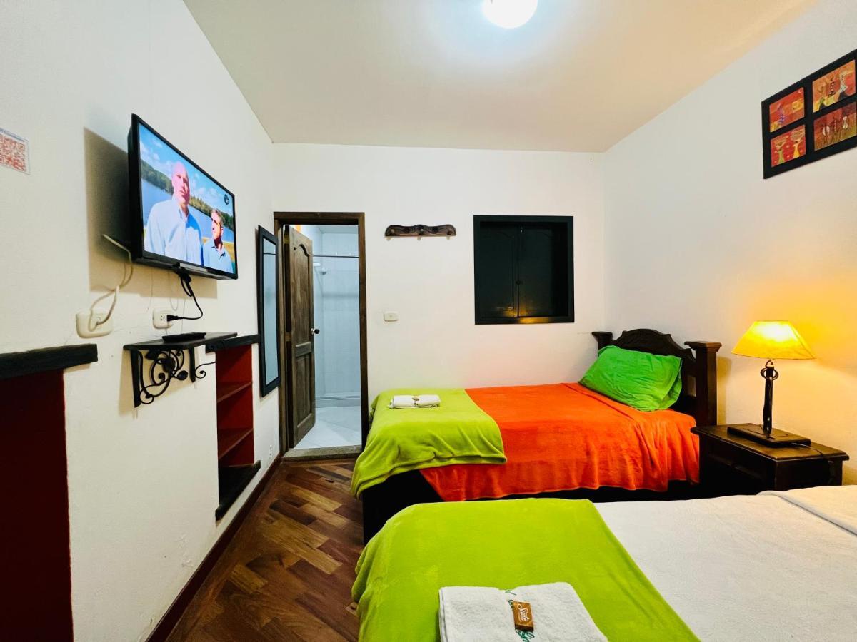 Hotel San Gabriel El Cocuy ภายนอก รูปภาพ