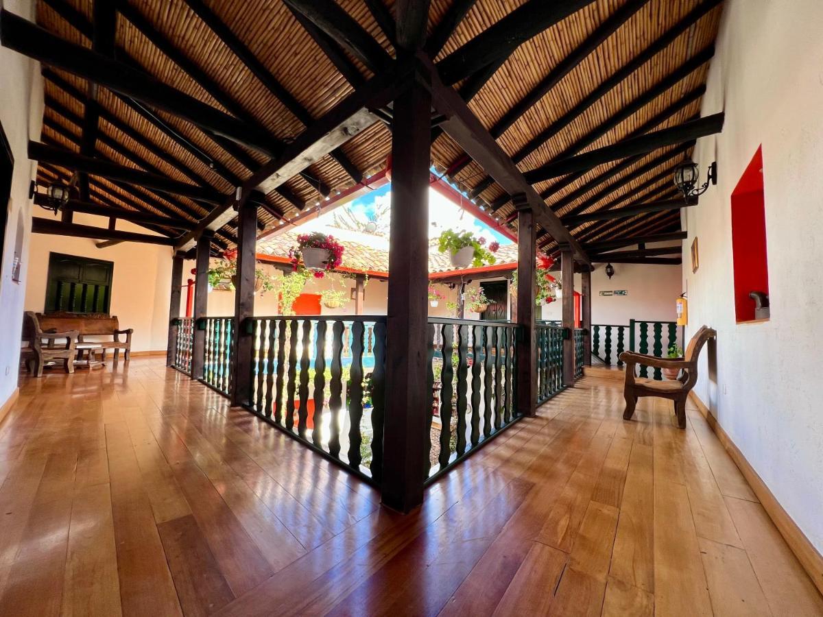 Hotel San Gabriel El Cocuy ภายนอก รูปภาพ