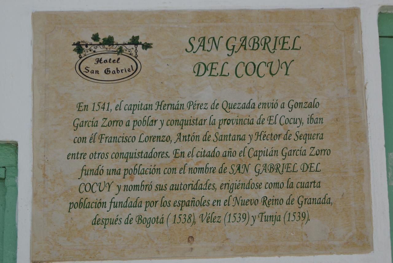 Hotel San Gabriel El Cocuy ภายนอก รูปภาพ
